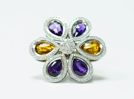 22K Gold Bridal Necklace (5 Vori)