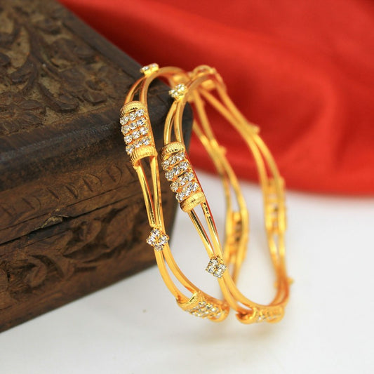 22K Gold Jhumka Earrings (1 Vori)